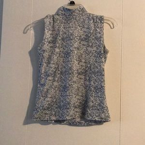 Mock neck tank top